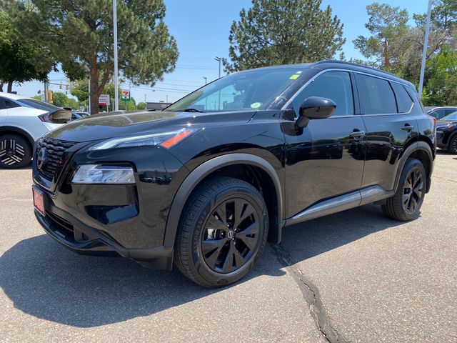 Super Black 2023 Nissan Rogue SUV / Crossover All-Wheel Drive Continuously Variable Transmission