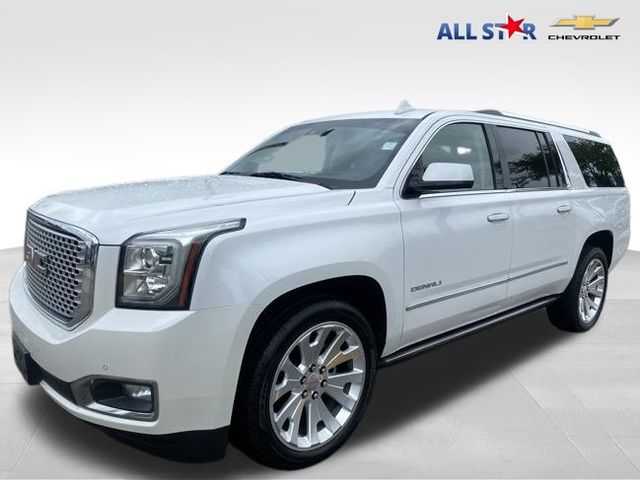 White Frost Tricoat 2017 GMC Yukon XL Denali RWD SUV / Crossover 4X2 8-Speed Automatic Overdrive