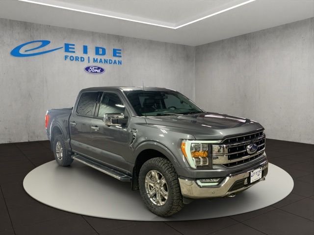 Gray Metallic 2021 Ford F-150 Pickup Truck Four-Wheel Drive Automatic