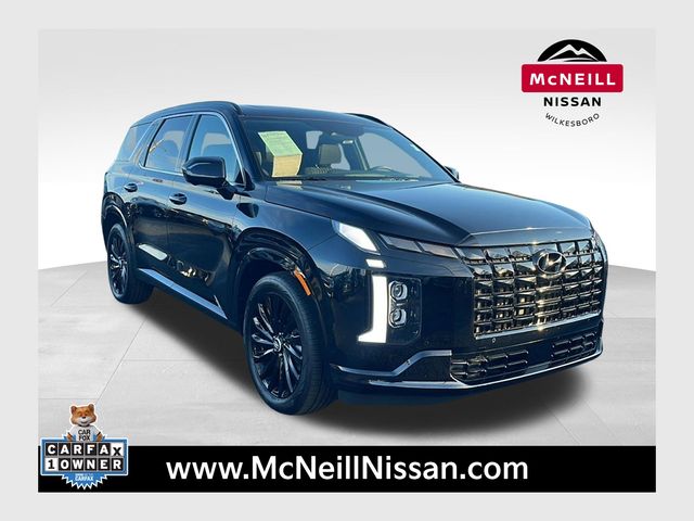 Abyss Black Pearl 2025 Hyundai Palisade Calligraphy Night Edition AWD SUV / Crossover All-Wheel Drive 8-Speed Automatic