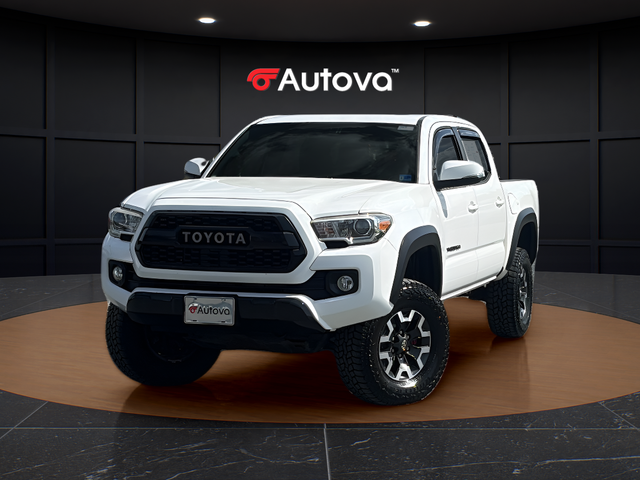 Super White 2016 Toyota Tacoma Double Cab V6 TRD Off Road 4WD Pickup Truck Four-Wheel Drive 6-Speed Manual