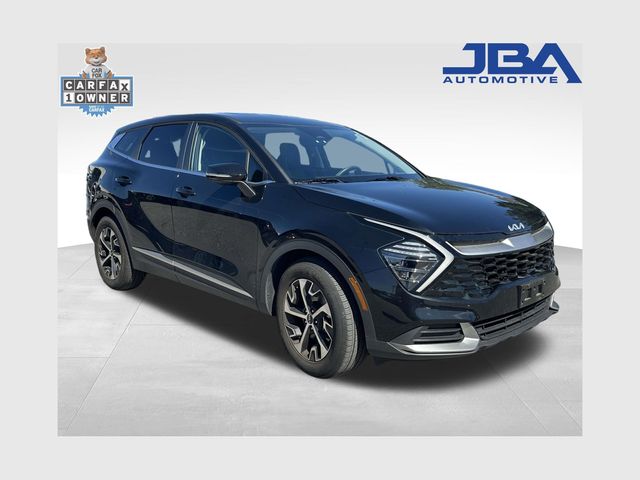 Ebony Black 2025 Kia Sportage SUV / Crossover Front-Wheel Drive 8-Speed Automatic