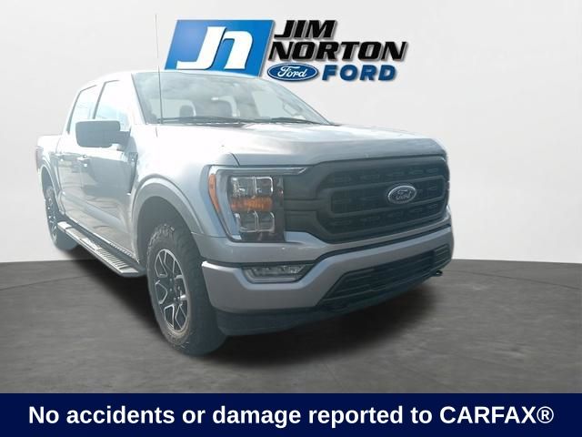 Silver Metallic 2023 Ford F-150 Pickup Truck Four-Wheel Drive Automatic