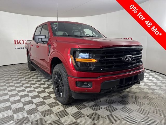 2025 Rapid Red Metallic Tinted Clearcoat Ford F-150 XLT Truck
