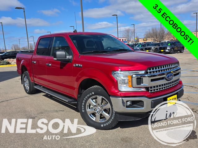 Rapid Red Metallic Tinted Clearcoat 2020 Ford F-150 XLT SuperCrew 4WD Pickup Truck Four-Wheel Drive Automatic