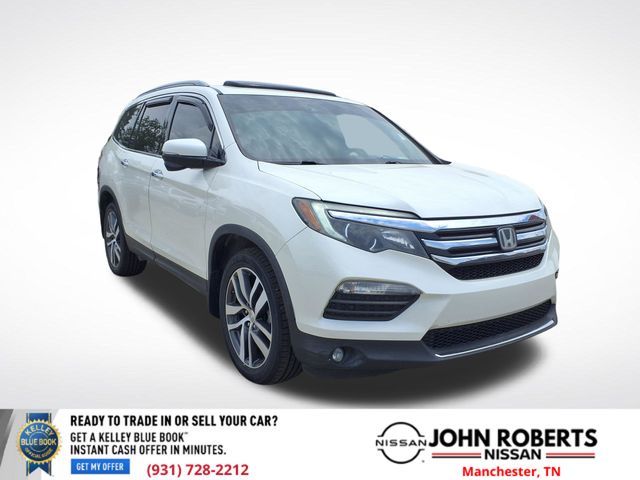 White Diamond Pearl 2017 Honda Pilot Touring SUV / Crossover Front-Wheel Drive 9-Speed Automatic