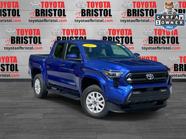 Blue Crush Metallic 2025 Toyota Tacoma Pickup Truck Four-Wheel Drive 8-Speed Automatic