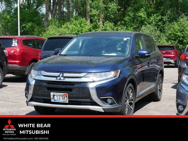 Cosmic Blue Metallic 2018 Mitsubishi Outlander SUV / Crossover All-Wheel Drive Continuously Variable Transmission