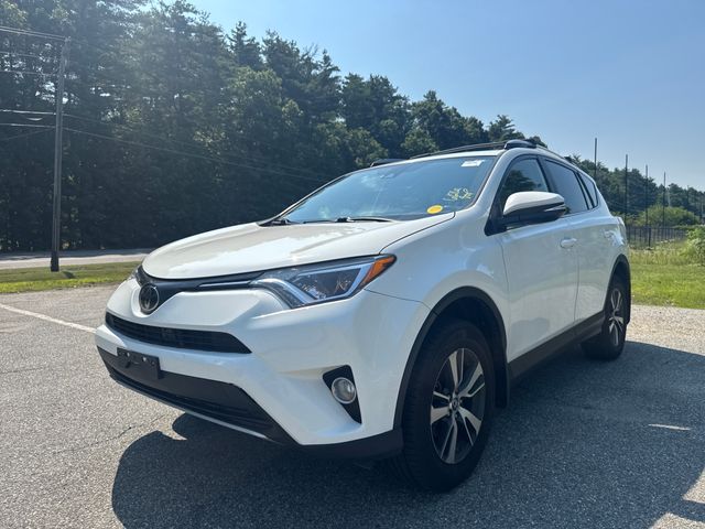 Super White 2017 Toyota RAV4 SUV / Crossover All-Wheel Drive 6-Speed Automatic