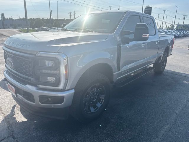 Silver Metallic 2024 Ford F-250 Super Duty Pickup Truck Four-Wheel Drive Automatic
