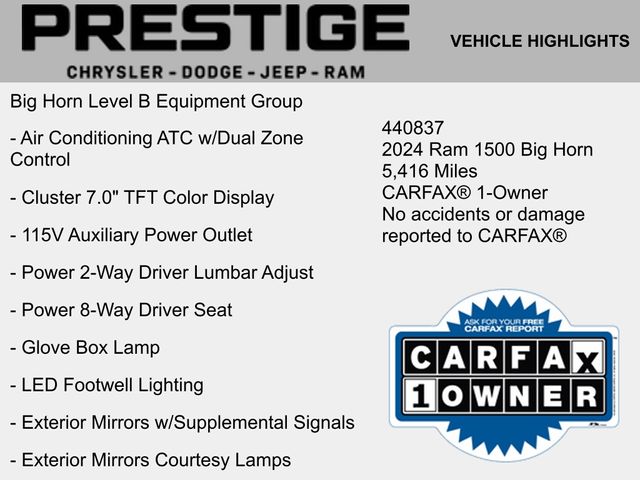 2024 Ram 1500 Big Horn/Lone Star 4