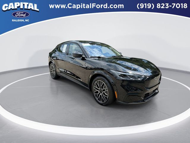 Certified 2025 Ford Mustang Mach-E Premium RWD with VIN 3FMTK3R76SMA55587 for sale in Raleigh, NC