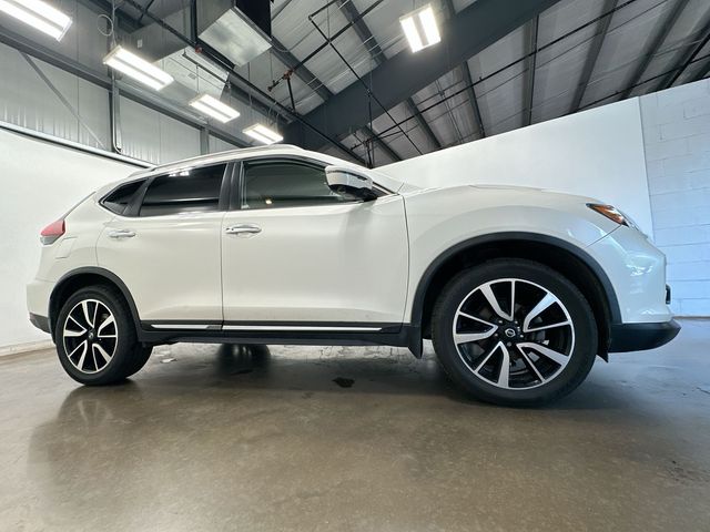 2018 Nissan Rogue SL White at John Sisson Motors