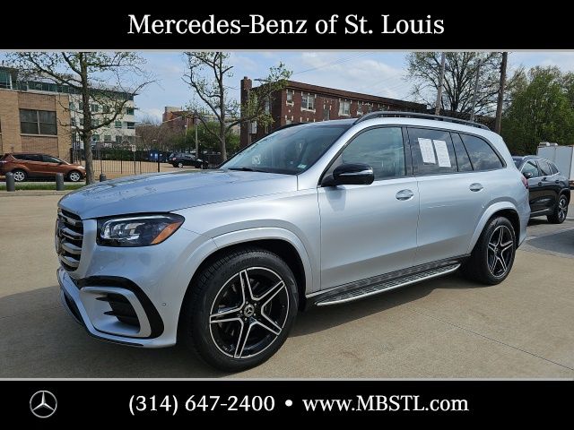 Silver 2026 Mercedes-Benz GLS 450 4MATIC SUV / Crossover All-Wheel Drive 9-Speed Automatic