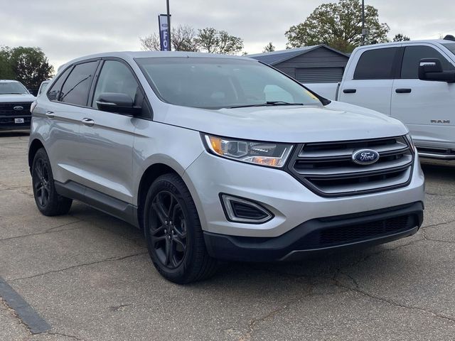 Ingot Silver Metallic 2018 Ford Edge SEL SUV / Crossover Front-Wheel Drive 6-Speed Automatic