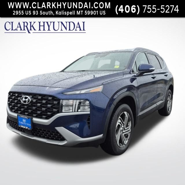 Stormy Blue 2023 Hyundai Santa Fe SEL AWD SUV / Crossover All-Wheel Drive 8-Speed Automatic