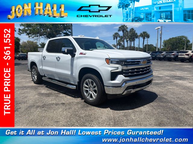Polar White Tricoat 2026 Chevrolet Silverado 1500 Pickup Truck Four-Wheel Drive Automatic
