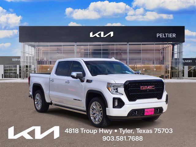 White Frost Tricoat 2019 GMC Sierra 1500 Pickup Truck Four-Wheel Drive Automatic