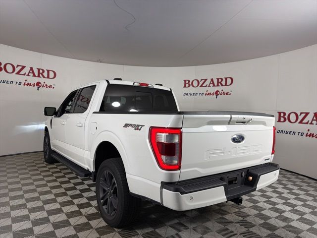 2023 White Metallic Ford F-150 Lariat 4X4 Truck