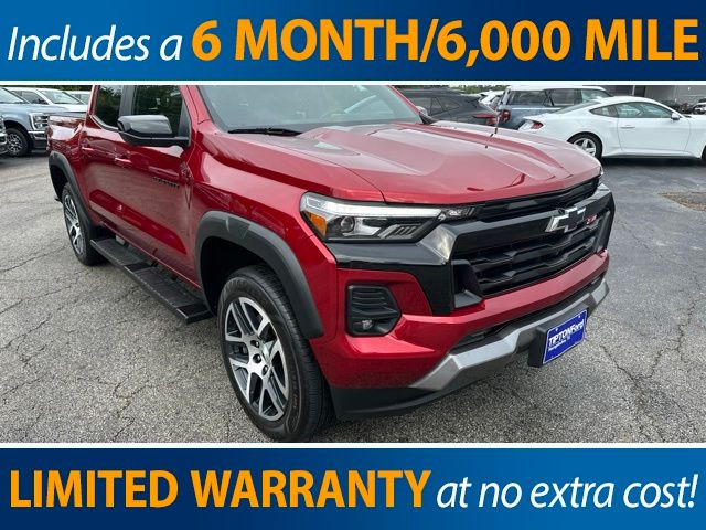 Radiant Red Tintcoat 2023 Chevrolet Colorado Pickup Truck Four-Wheel Drive 8-Speed Automatic