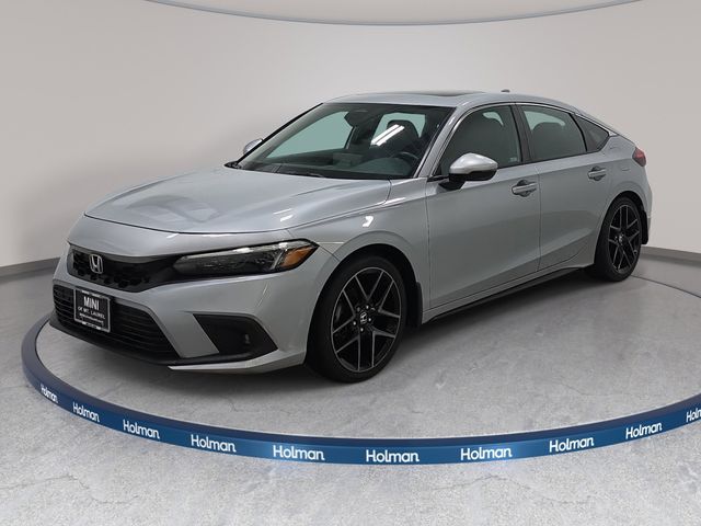 Lunar Silver Metallic 2022 Honda Civic Hatchback Sport Touring FWD Hatchback Front-Wheel Drive Continuously Variable Transmission