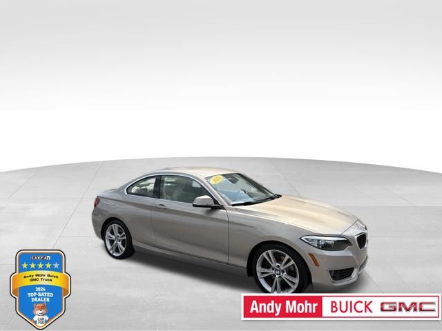 Silver Metallic 2015 BMW 2 Series Coupe Rear-Wheel Drive 8-Speed Automatic