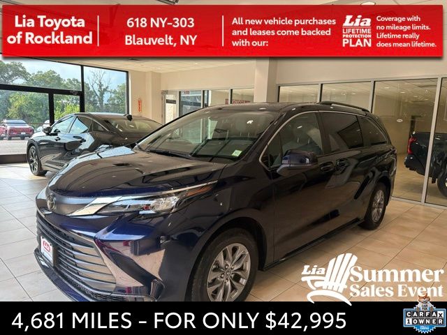 Blueprint 2026 Toyota Sienna Minivan All-Wheel Drive Continuously Variable Transmission