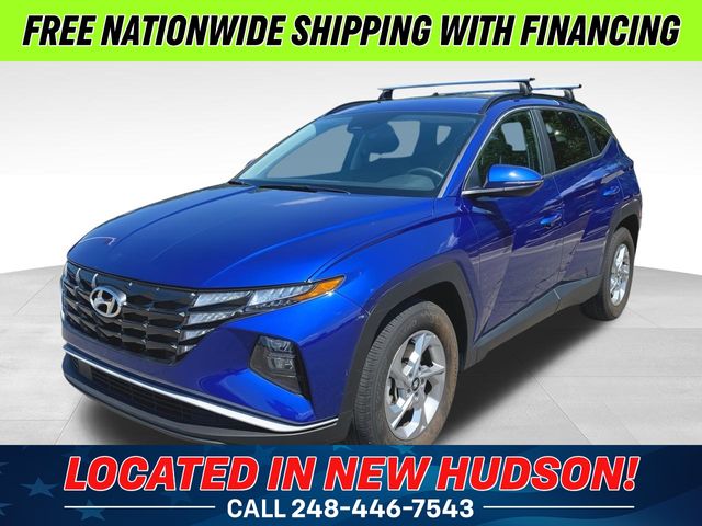 Intense Blue 2023 Hyundai Tucson SUV / Crossover Front-Wheel Drive 8-Speed Automatic
