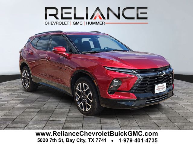 Radiant Red Tintcoat 2024 Chevrolet Blazer SUV / Crossover Front-Wheel Drive 9-Speed Automatic Overdrive
