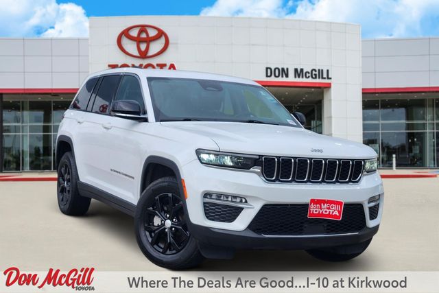 2023 Jeep Grand Cherokee Limited White at DeMontrond Gulf Freeway