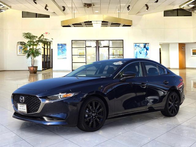 Crystal Blue 2024 Mazda MAZDA3 Sedan Front-Wheel Drive 6-Speed Automatic