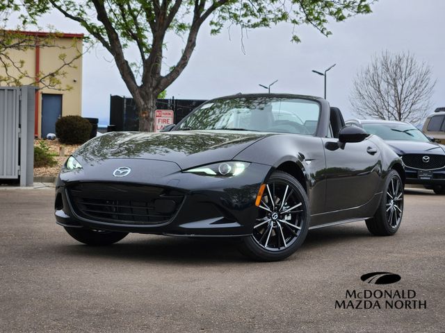 Jet Black Mica 2026 Mazda MX-5 Miata Grand Touring RWD Convertible Rear-Wheel Drive 6-Speed Automatic