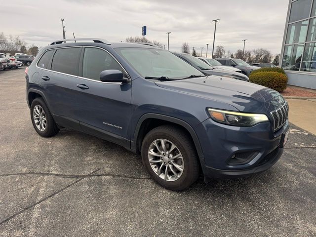 Used 2020 Slate Blue Pearlcoat Jeep Latitude Plus image 2