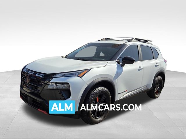 Everest White Pearl 2025 Nissan Rogue Rock Creek AWD SUV / Crossover All-Wheel Drive Continuously Variable Transmission