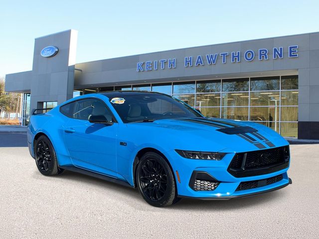Grabber Blue Metallic 2024 Ford Mustang Coupe Rear-Wheel Drive Automatic