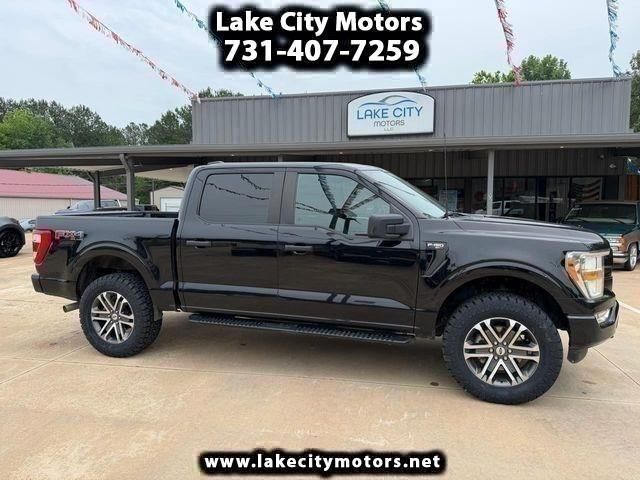 Black Metallic 2021 Ford F-150 Pickup Truck Four-Wheel Drive Automatic