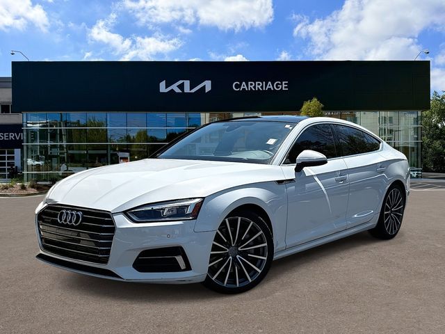 Ibis White 2018 Audi A5 Sportback 2.0T quattro Premium Plus AWD Sedan All-Wheel Drive 7-Speed Automatic