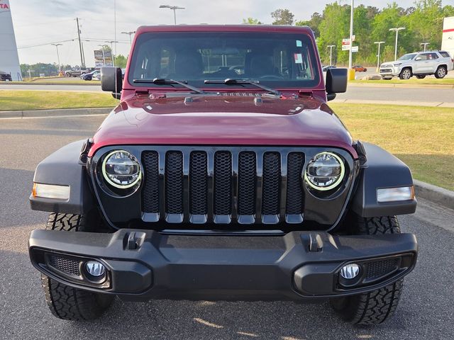Used 2021 Red Jeep Unlimited Willys image 2
