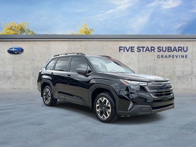 Crystal Black Silica 2026 Subaru Forester SUV / Crossover All-Wheel Drive Continuously Variable Transmission