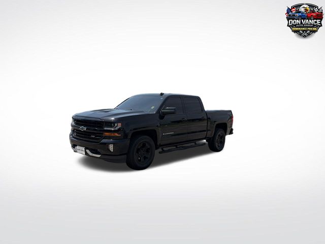 Black 2018 Chevrolet Silverado 1500 Pickup Truck Four-Wheel Drive 6-Speed Automatic Overdrive