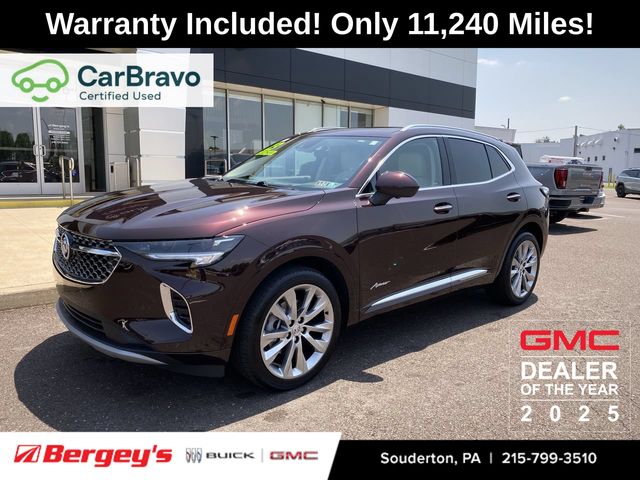 Rich Garnet Metallic 2023 Buick Envision SUV / Crossover All-Wheel Drive 9-Speed Automatic