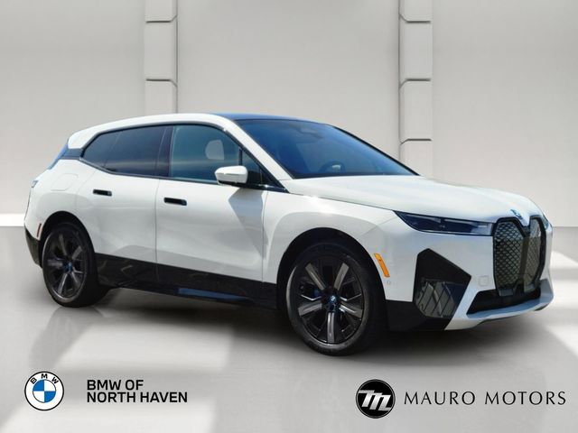 Alpine White 2023 BMW iX xDrive50 AWD SUV / Crossover All-Wheel Drive Automatic