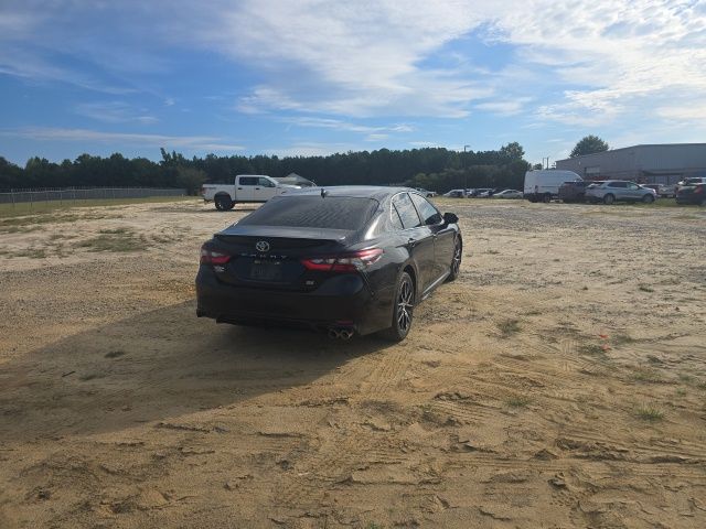 Used 2022 Midnight Black Metallic Toyota SE image 14
