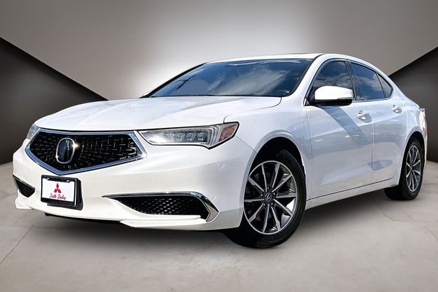 White 2020 Acura TLX Sedan Front-Wheel Drive 8-Speed Dual Clutch