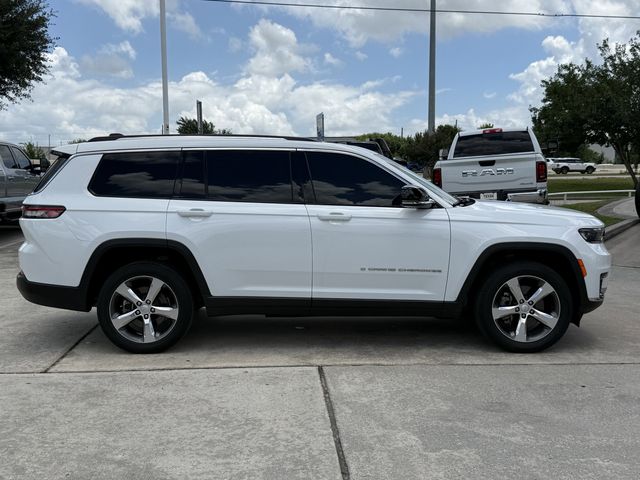 2021 Jeep Grand Cherokee L Limited White at Classic Elite Chevrolet Sugar Land