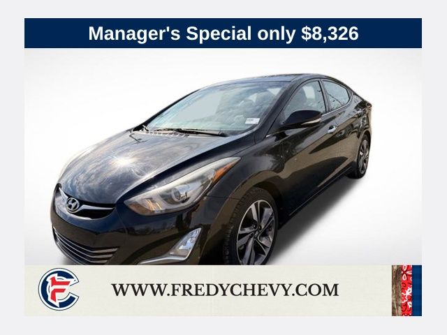 Phantom Black 2014 Hyundai Elantra Limited FWD Sedan Front-Wheel Drive 6-Speed Automatic Overdrive