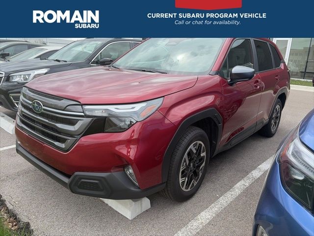 Crimson Red Pearl 2026 Subaru Forester Crossover AWD SUV / Crossover All-Wheel Drive Continuously Variable Transmission