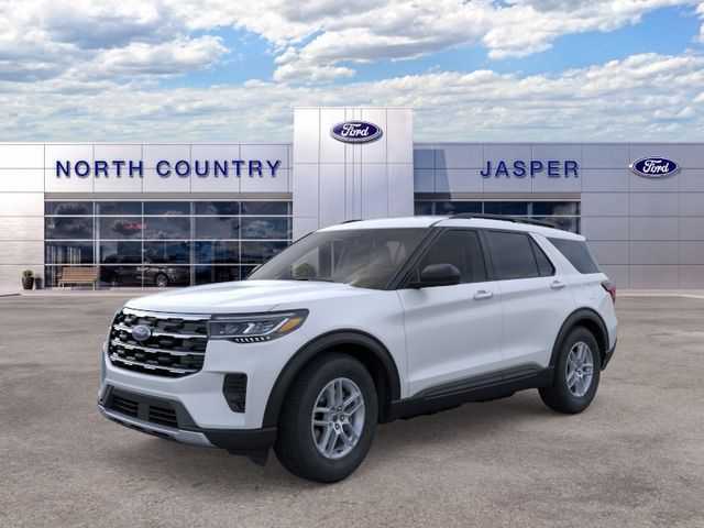 Space White Metallic 2026 Ford Explorer SUV / Crossover Rear-Wheel Drive Automatic