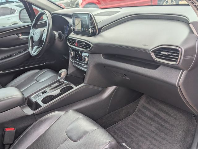 2020 Hyundai Santa Fe Limited Orange at DeMontrond Gulf Freeway