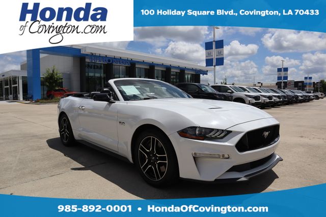 Oxford White 2020 Ford Mustang GT Premium Convertible RWD Convertible Rear-Wheel Drive Automatic